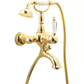 Смеситель для ванны Boheme Imperiale Presente золотой 21,5х21,5х27,7 см