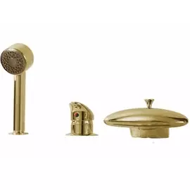 Смеситель для ванны Boheme Niagara бронзовый 15,58х17х23 см