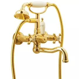 Смеситель для ванны Boheme Tradizionale Oro золотой 21,5х21,5х27,7 см