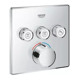 Смеситель для ванны/душа Grohe smartcontrol серебряный (29149000)
