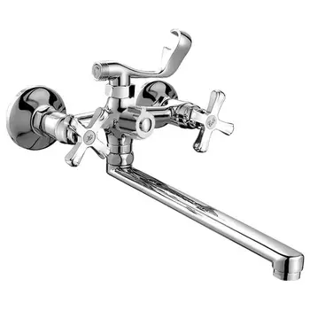 Смеситель для ванны RUSH Bianki хром