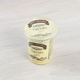 Сметана Брест-Литовск 20% 315 г