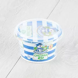 Сметана Простоквашино 10% 180 г