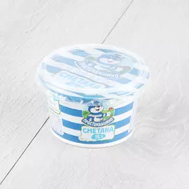 Сметана Простоквашино 15% 180 г