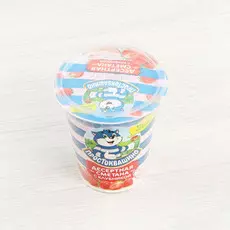 Сметана Простоквашино с клубникой 13% 260 г