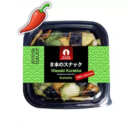 Снэк японский Tako Samurai Wasabi Kurakka, 90 г