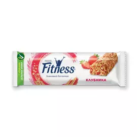 Батончик Nestle Fitness с цельными злаками и клубникой 23,5 г