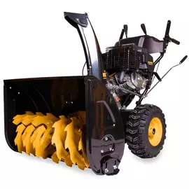 Снегоуборщик бензиновый Champion ST1376E жёлтый с чёрным