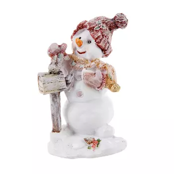 Снеговичок почтальон ТПК Полиформ 14 см