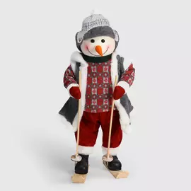 Снеговик на лыжах Cheng kuo 76 см