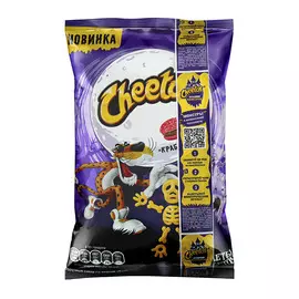 Снеки кукурузные Cheetos со вкусом краба и бургера 55 г