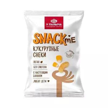 Снеки кукурузные У Палыча с бананом 50 г