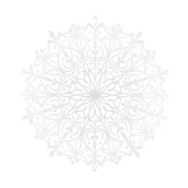 Снежинка декоративная Weiste 40 см