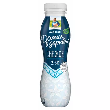 Снежок Домик в деревне 2.5%, 270 г