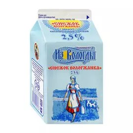 Снежок Вологжанка 2,5% 470 г