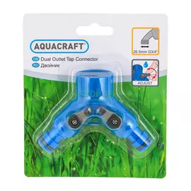 Соединитель AquaCraft Двойник d-26,5 мм 550250