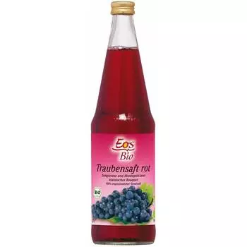 Сок Eos Bio виноградный красный 0,7 л