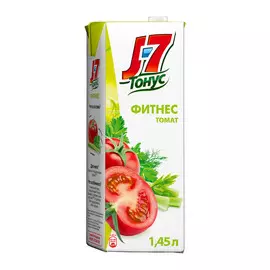 Сок J7 Тонус Фитнес Томат с зеленью и морской солью 1,45 л