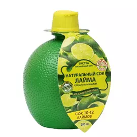 Сок лайма Азбука Продуктов натуральный 200 мл