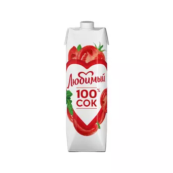 Сок Любимый Томат, 0,97 л