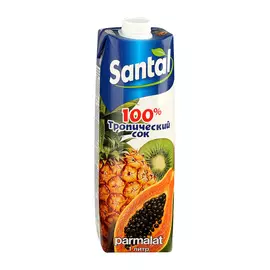 Сок Santal Тропический 100% 1 л