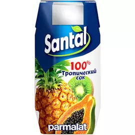 Сок Santal Тропический 100% 200мл