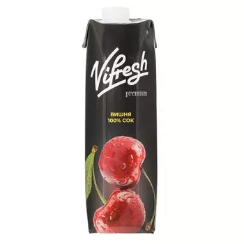 Сок Vifresh Вишневый 100% 1 л