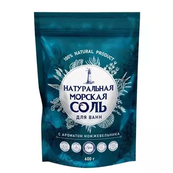 Соль для ванн Гринфилд морская можжевельник 600 г