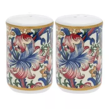 Солонка и перечница Leonardo collection Золотая лилия набор 2 шт