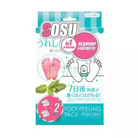 Носочки для педикюра Sosu Мята 2 пары