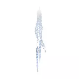 Сосулька декоративная подвесная Kaemingk 40 см