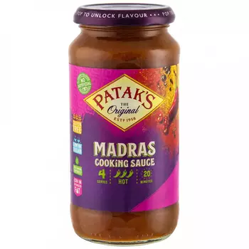 Соус Blue Dragon Pataks Мадрас острый, 450 г