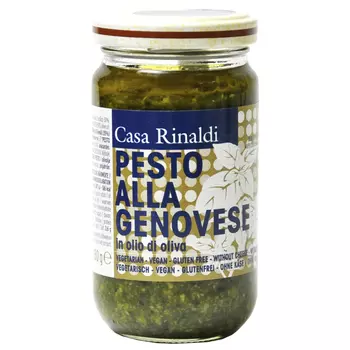 Соус Casa rinaldi Песто Генуя в оливковом масле 180 г