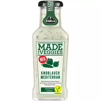 Соус чесночный Kuhne со средиземноморскими травами 235 мл