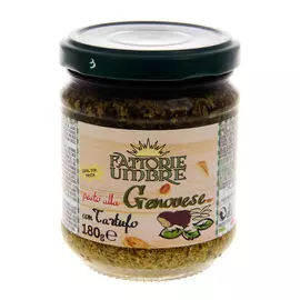 Соус Fattorie Umbre Pesto Genovese с трюфелем зеленый 180 г