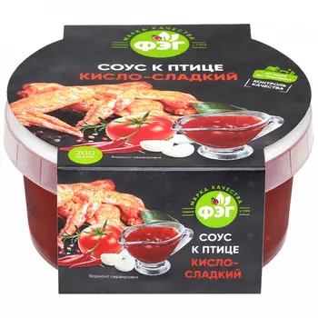 Соус ФЭГ Кисло-садкий, 200 г