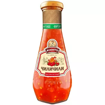 Соус Кинто перечный чиличили экстра острый 305 г