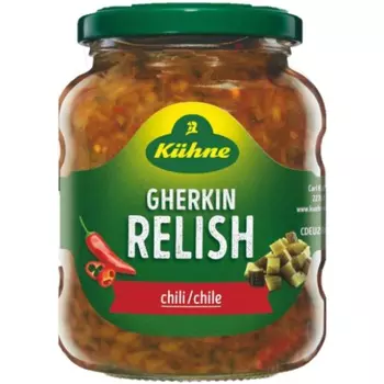 Соус Kuhne Релиш с огурцами и чили 350 г