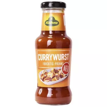 Соус Kuhne томатный с луком, карри и имбирем 250 мл