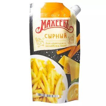 Соус Махеевъ майонезный сырный 25% 200 мл