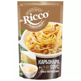 Соус Mr.Ricco Карбонара, 370 г