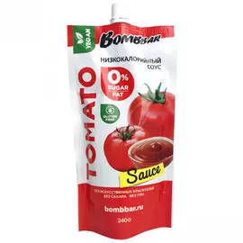 Соус низкокалорийный Bombbar Сладкий томат 240 г