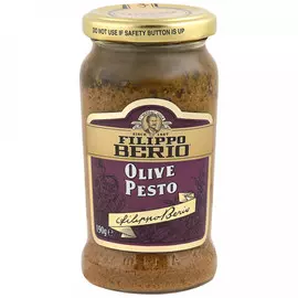 Соус Песто Filippo Berio с маслинами, 190 г