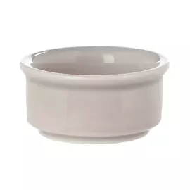 Соусник Башкирский фарфор Практик 50 мл серо-розовый