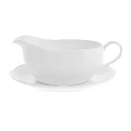 Соусник Noritake Шер Бланк с подставкой 560 мл