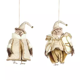 Сова-волшебница Goodwill декоративная золотистая в ассортименте 20 см