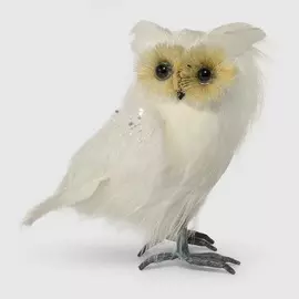 Совенок James arts белый 12х9х17 см