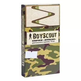 Спички вулкан 60мм длительного горения Boyscout