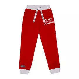 Спортивные брюки Lucky Child Больше пространства красные 92-98