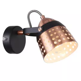 Спот Escada 1138/1A E14*40W Black/Copper